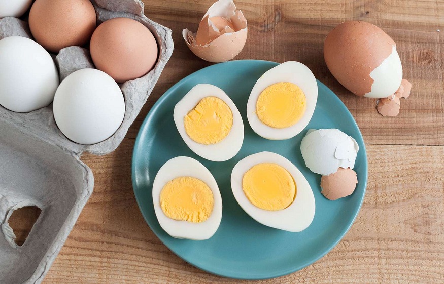 Boiled Eggs in a Pressure Cooker